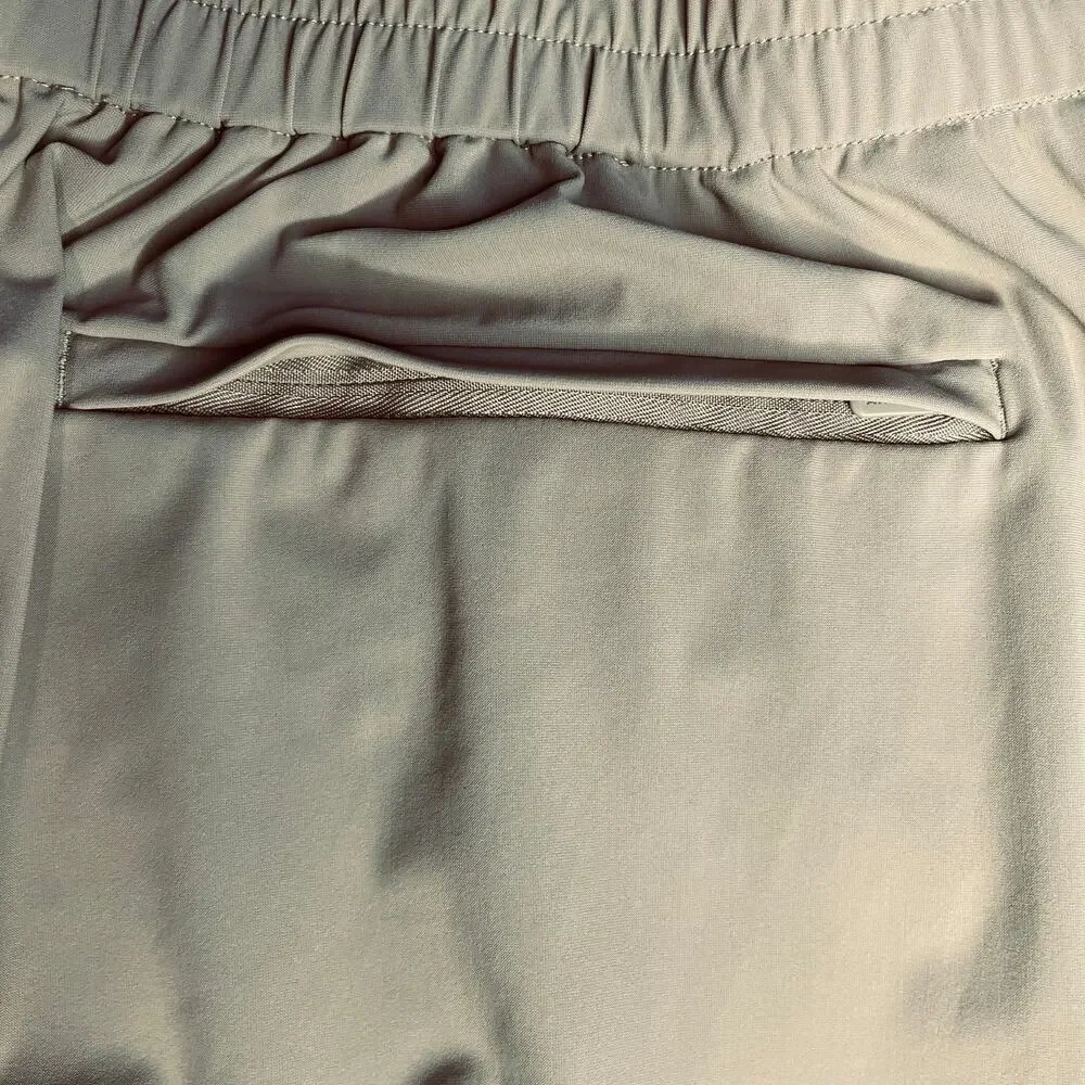 Athleta Pinnacle High Rise Trousers size 14 Olive Branch Green Wide Leg - Picture 12 of 12
